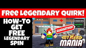 All 59 legendary quirk spin codes in my hero mania! My Hero Mania Codes Legendary Spin 08 2021