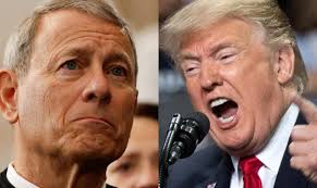 Chief Justice Roberts Slammed Trump's Authoritarian Fantasy By Tony  Pentimalli Donald Trump is no longer just testing the limits of American  democracy—he is bulldozing through them. This time, the alarm bells are