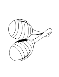 Music Maracas Coloring Pages For Kids Fze Printable Music Coloring Pages For Kids