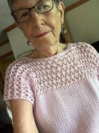 I couldn't resist knitting this and I love it and it fits!