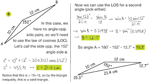 Four types of right triangles are frequently tested on the gmat: How To Solve A Right Triangle With One Side And 3 Angles
