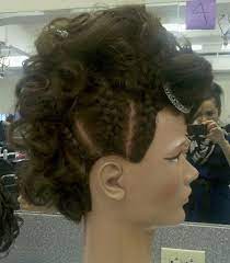 Updo I Did On Mannequin For A Contest At School Hair Styles Hairstyles For School Hair