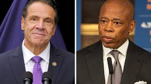 Adams lashes out at Cuomo for running to unseat him in NYC mayoral race:  'Go find your own house'