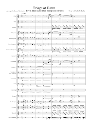 Check spelling or type a new query. Triage At Dawn Arr For Symphonic Band Kelly Bailey Half Life 2 Sheet Music For Trumpet In B Flat Trombone Flute Clarinet In B Flat Saxophone Alto Concert Band