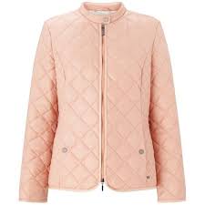 Gerry Weber Quilted Jacket Blush 115 Liked On Polyvore Featuring Outerwear Jackets Blush Pink Quilted Jacket P Jackets Quilted Jacket Clothes Design