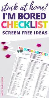 Things For Kids To Do When Bored Free Printable Indoor Activities For Kids Business For Kids Fun Activities To Do
