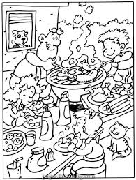 Magical Bbq In 2020 Summer Coloring Pages Colouring Pages Coloring Pages