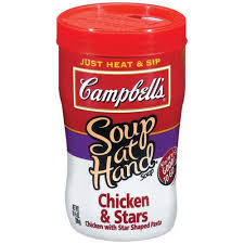 Chicken barley soup with spinach & kalefit fare meal prep. Campbell S Chicken Star Shaped Pasta Sipping Soup 10 75 Oz Cup Walmart Com Campbell Soup Campbells Soup