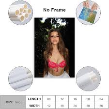 Amazon.com: IYALVNR Brooke Monk Model - Póster de arte sexy en lienzo para  pared, impresión de oficina, dormitorio, estético, sala de estar, 12 x 18  pulgadas (11.8 x 17.7 in), estilo sin