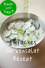 Gurkensalat Das Dressing Macht Ihn Besonders Haus Und Beet Gurkensalat Gurkensalat Rezept Cremiger Gurkensalat