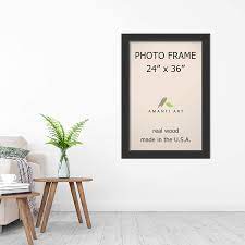 Specify the image on your computer or phone, enter the size you want in inches, millimeters or centimeters, click ok button at the bottom of the page, wait a few seconds and download the finished result. Amanti Art Wood Picture Frame Picture Frame 24 X 36 Inch Corvino Black Wood 29 X 41 Inch Black Amazon In Home Kitchen