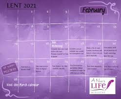 The best of free printable 2021 yearly calendar templates available in editable word format. Lenten Calendar 2021 A Nun S Life Ministry