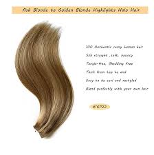 Whether you want a haircut, color or perms. Buy Human Hair Halo Hair Extensions Light Blonde To Golden Blonde Highlights Remy Crown Hair Extensions 14 Inch 70g Invisible Wire Fish Line Hair Extensions Straight 100 Human Filp On Hair Extensions