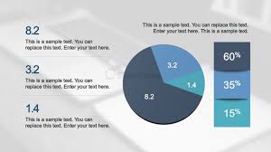 pie chart with facts slide design slidemodel