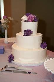 Wedding Cake With Purple Flowers Walmart Wedding Cake Wedding Cake Prices Wedding Cake Simple Buttercream