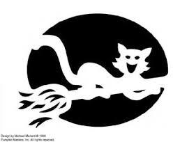 Maybe you would like to learn more about one of these? Cat On A Broom Pumpkin Stencil Better Homes Gardens