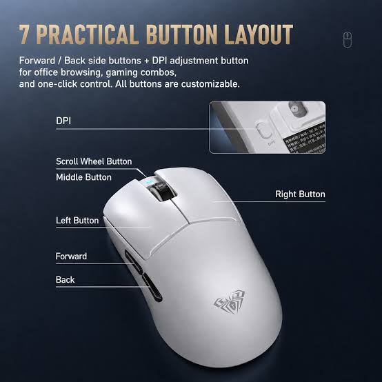 Aula V3 Ultra-Light Wireless Gaming Mouse
