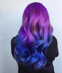 Blue violet toner will counter act warmth of gold and yellow in hair. 23 Incredible Examples Of Blue Purple Hair In 2020