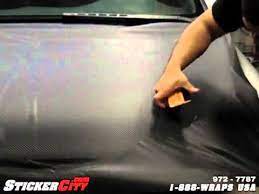 Maybe you would like to learn more about one of these? Carbon Fiber Sticker Install On Hood Youtube