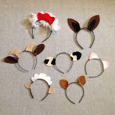 7 Barnyard Farm Animals Theme Ears Headband Birthday Party Favors Photo Booth Prop Costume Ideas Dres Barnyard Birthday Party Farm Birthday Farm Birthday Party