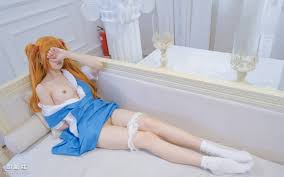 万元定制森萝财团福利姬【小七】R18 cosplay明日香（磁力） - 视图写真- 司机社