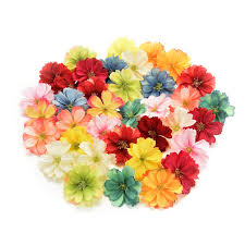 Where to buy cheap fake flowers in bulk. Fake Flower Heads In Bulk Wholesale For Crafts Artificial Silk Flowers Head Peony Daisy Decor Diy Flower Decoration For Home Wedding Party Car Corsage Decoration Fake Flowers 50pcs 4cm Colorful Artificial Flowers