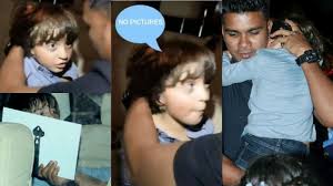 Ever since his birth, he has been. Watch Shah Rukh Khan S Son Abram Khan Screams No Pictures At The Paparazzi As He Exits Aaradhya Bachchan S Party