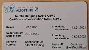 Mit dem digitalen impfpass hab ich immer alle meine impfungen auf meinem handy. our offer. Altottinger Impfbescheinigung Mit Digitalschranke Gesichert Br24