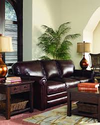 The Traditional Silhouette Of This Brown Leather Sofa Is A Quality Addition To Any Interior Design Style Ava Leather Sofa Brown Leather Sofa Home Furnishings