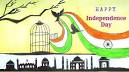 Happy Independence day drawing