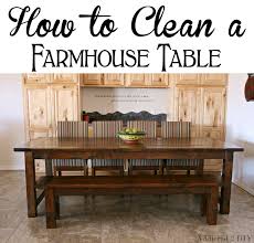 Maybe you would like to learn more about one of these? How To Clean A Farmhouse Table Addicted 2 Diy