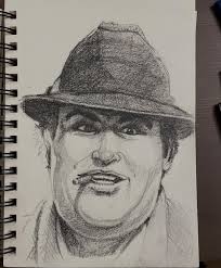 I sketched a portrait of my brother-in-law Nick Armitage's father, Dave  Armitage. Thinking of his family this holiday. #davearmitage #armitages  #holidays #christmas #portrait #art #drawing #cheer #hope #drawing  #illustration #artwork #doodle #sketch #