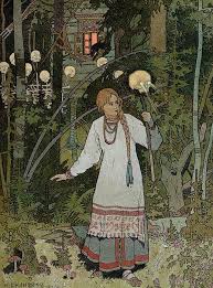 Vassilissa In The Forest By Ivan Bilibin Russian Folk Art Art Fairytale Art