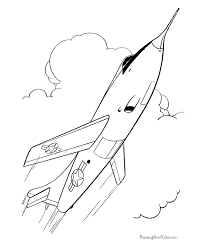 Memorial Day Embroidery Patterns Coloring Pages Colorful Pictures Airplane Coloring Pages