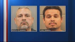 2 men arrested after being accused of beating a man they claim is a repeat  burglar near Luell Street in north Houston, police say