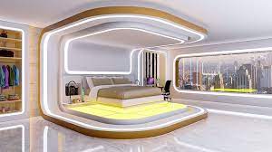 Futuristic bedrooms bedrooms from future(17) : 14 Futuristic Bedroom Ideas That Are Out Of This World Homenish