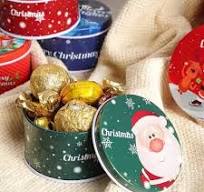 Sell christmas candy cookie tin box, Good quality christmas ...