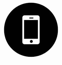 Black And White Mobile Phone Icon 15 Cell Phone Icon White Png