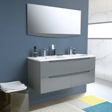 Profitez des différents espaces de rangement qu'il propose. Smile Salle De Bain Double Vasque Miroir L 120 Cm 4 Tiroirs A Fermeture Ralenties Anthracite Laque Achat Vente Salle De Bain Complete Smile Salle De Bain L 120 Cmm Cdiscount