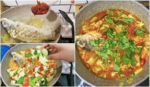 Ikan siakap masak lemak cili api menggunakan susu rendah lemak tanpa kolestrol. Asyik Masak Sweet Sour Je Jom Try Buat Tomyam Siakap Padu Macam Di Thailand Pula