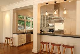 I actually think that the space in the center area is kind of wasted. Open Concept Kitchen Island With Columns Novocom Top