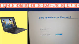 Turn on the computer and immediately press the esc key to display the startup menu, and then press the f10 to enter bios setup. Hp Zbook G3 A15u Bios Password Unlock Youtube
