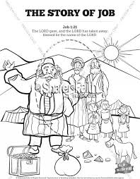 The Story Of Job Coloring Sunday School Activities Sunday School Coloring Pages In 2020 Sunday School Coloring Pages Sunday School Activities Sunday School Kids