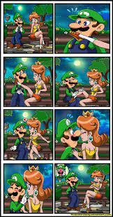 Luigi and Daisy - Awkward date by Princesa-Daisy on DeviantArt | Super  mario art, Mario funny, Super smash bros memes