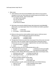 Evaluasi bahasa inggris kelas vii semester 2. Soal Aswaja Semester Ganjil Kelas Vii