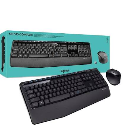 COMBO TECLADO Y MOUSE LOGITECH MK345 INALAMBRICO CAJA DAÃADA
