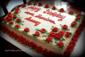 Birthday Cake For Mother Square 90 Red Roses For A 90th Birthday Full Sheet Cake 90th Birthday Cakes Cake Decorating Icing Sheet Cake Designs
