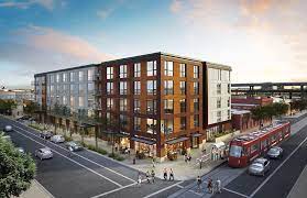 Modern Apartment Building Facade Architecture Architecture Apartment Building