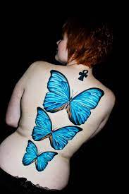 Way Too Big For Me But I Love The Butterfly Itself Butterfly Tattoo Designs Butterfly Back Tattoo Blue Butterfly Tattoo