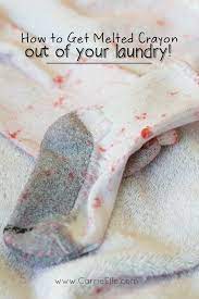 How To Get Melted Crayon Out Of Clothes Carrie Elle